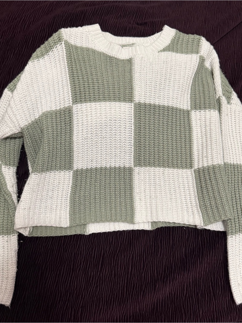 Checker Sweater